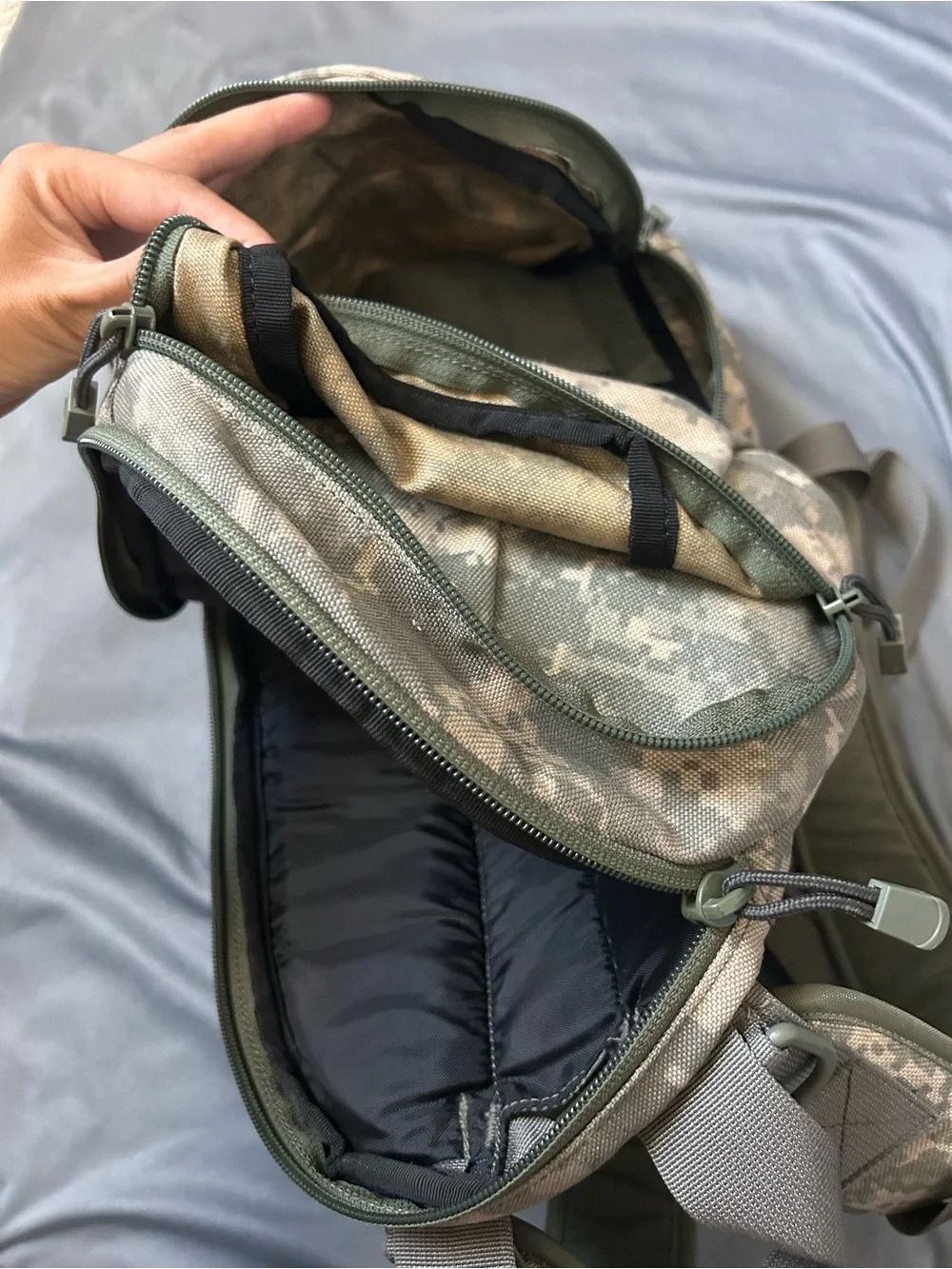 Camelbak Maxium Gear Cordura Backpack M.U.L.E. Army Military Camo Hiking Outdoor